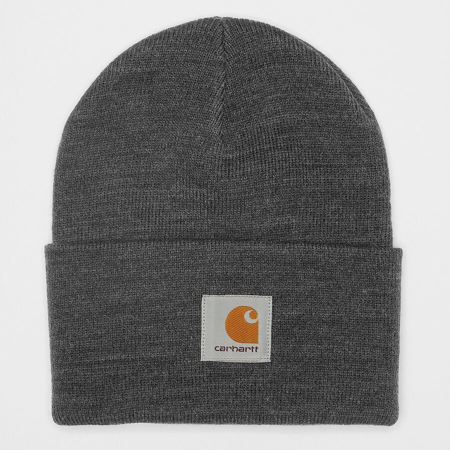 

Шапка Acrylic Watch Hat Carhartt WIP, цвет dark heather grey