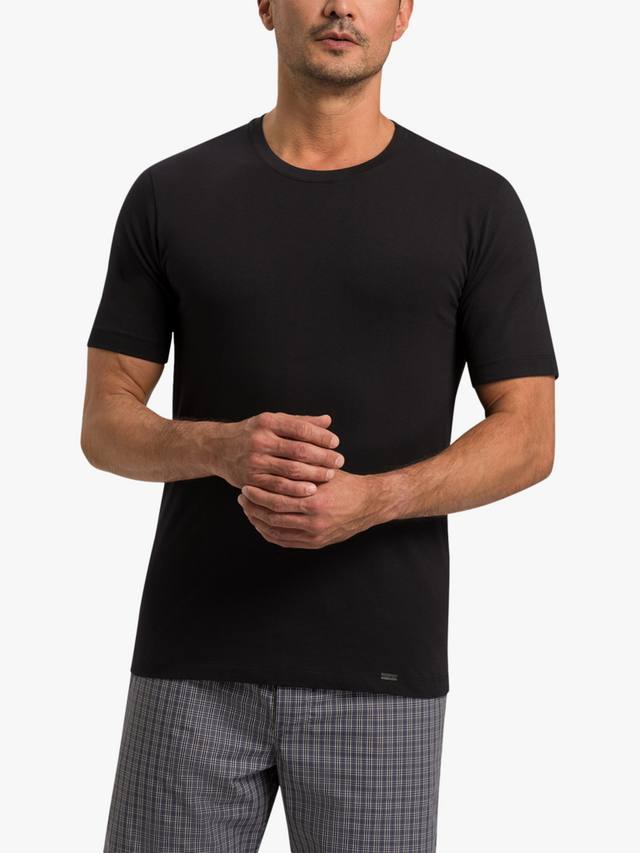 

Хлопковая рубашка с коротким рукавом Living Hanro, Black