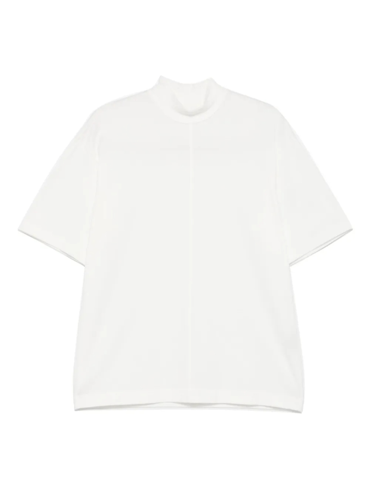 

Футболка с высоким воротом Homme Plissé Issey Miyake, белый
