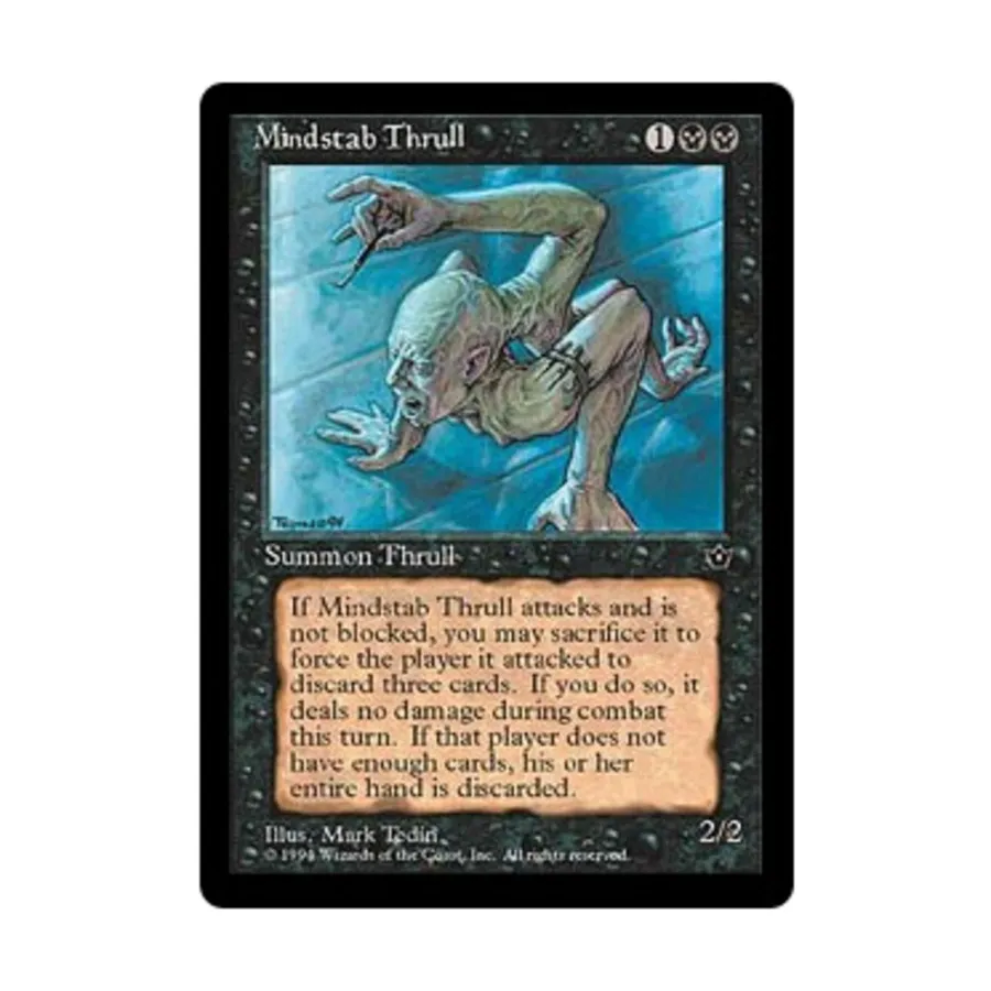 

CCG Mindstab Thrull - Вер. 2 (С3), MTG - Fallen Empires