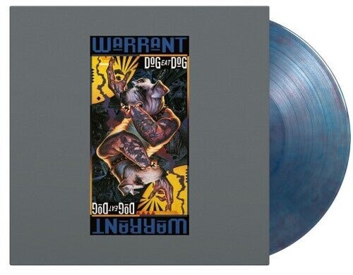 

Виниловая пластинка Warrant - Dog Eat Dog Translucent Blue & Red Marble