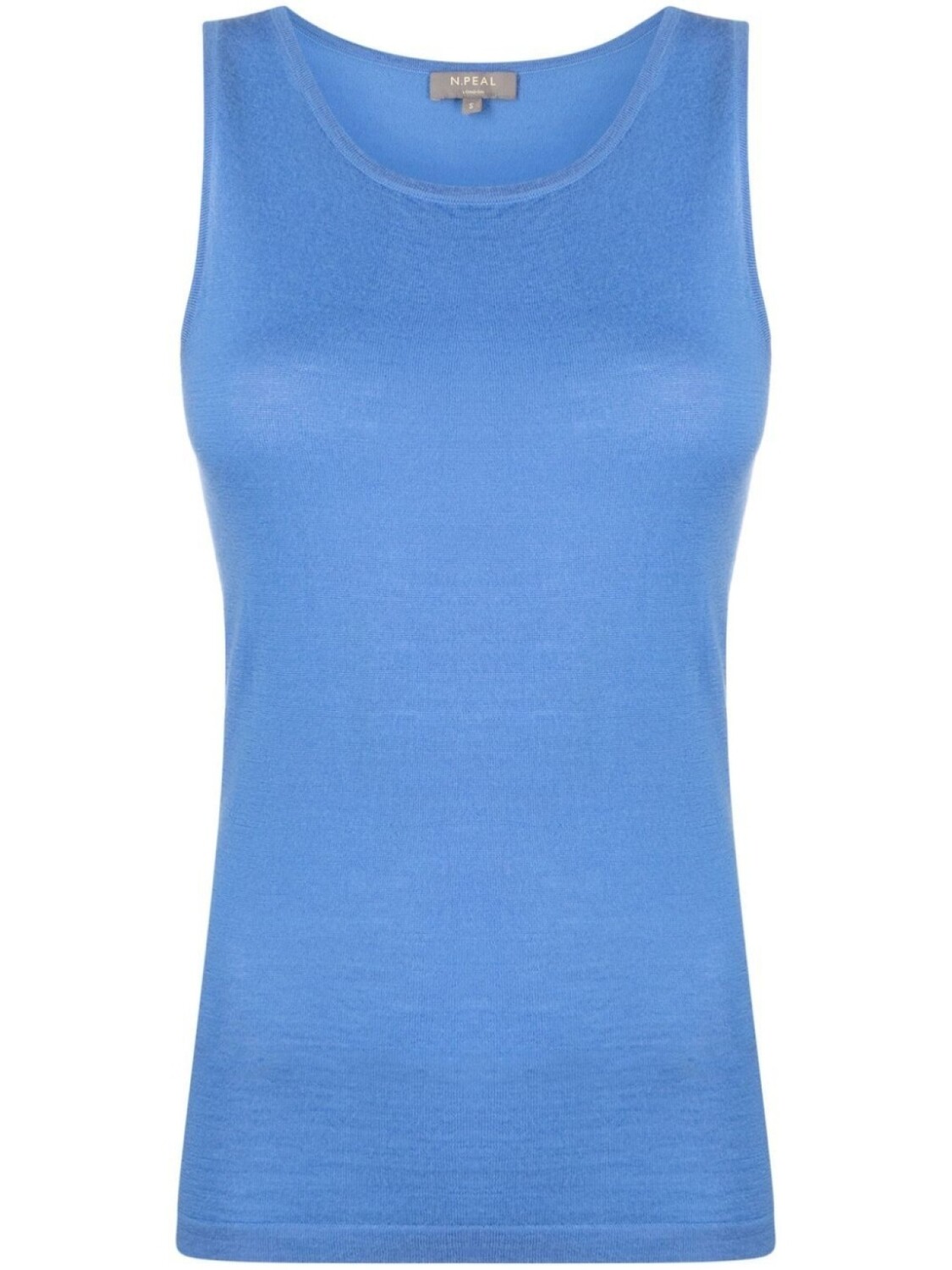 

N.Peal топ с U-образным вырезом, синий