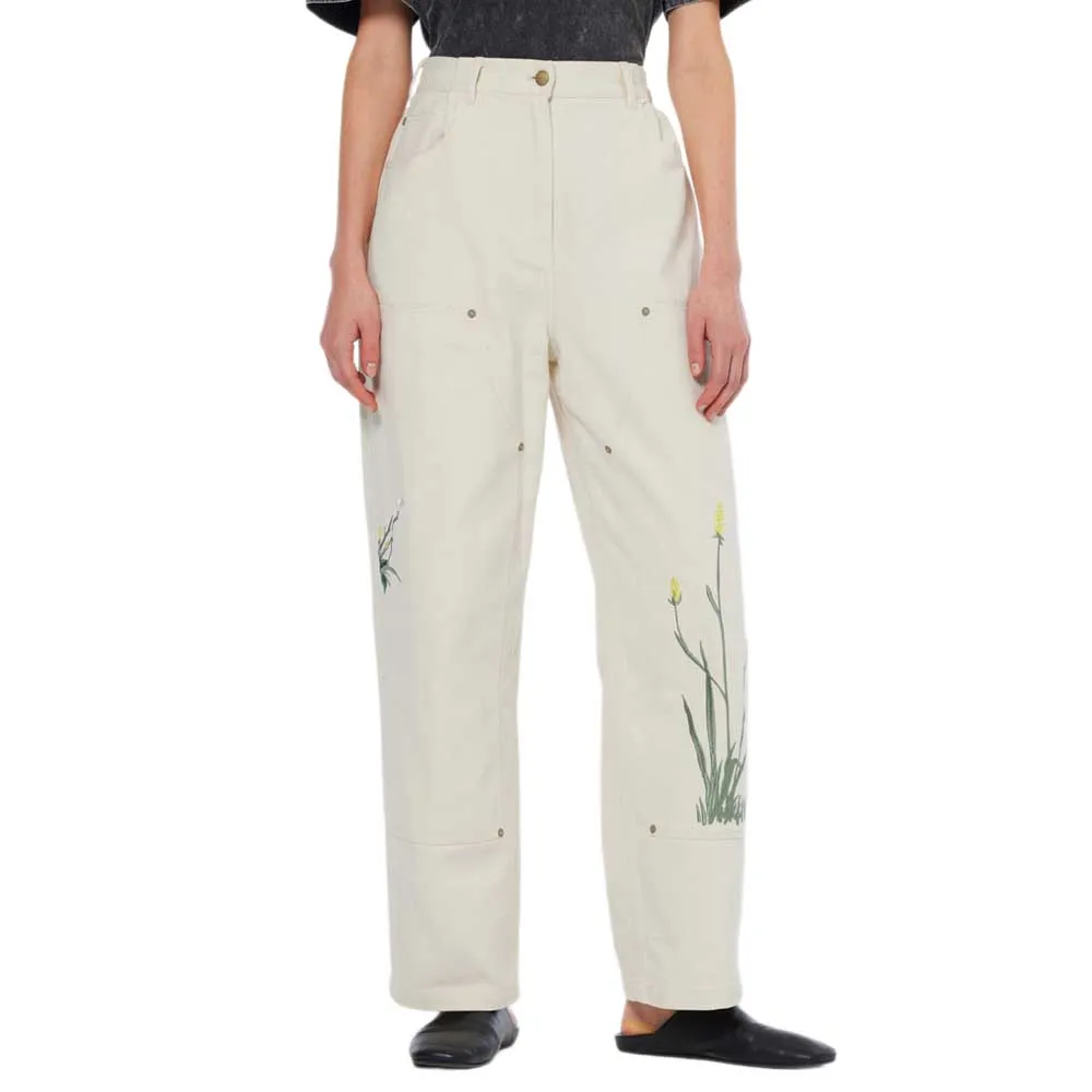 

Брюки с высокой талией Scotch & Soda Raine Wide Leg, бежевый
