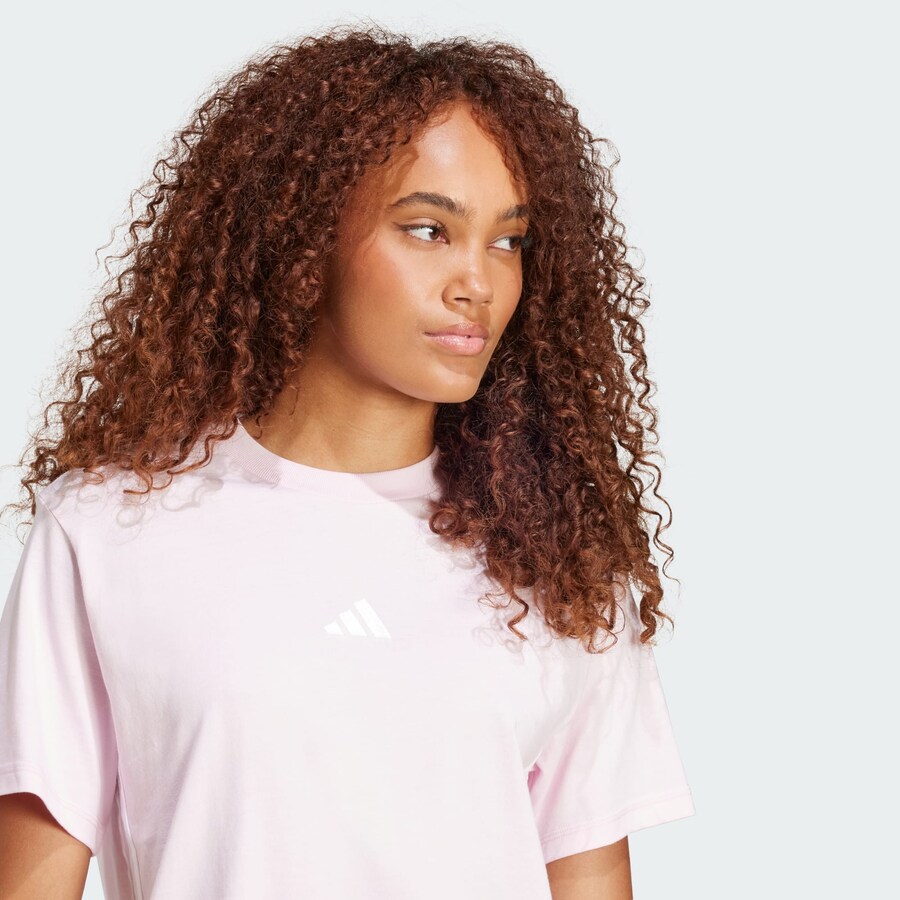 Рубашка для выступлений ADIDAS SPORTSWEAR Essentials, розовый — фото 4