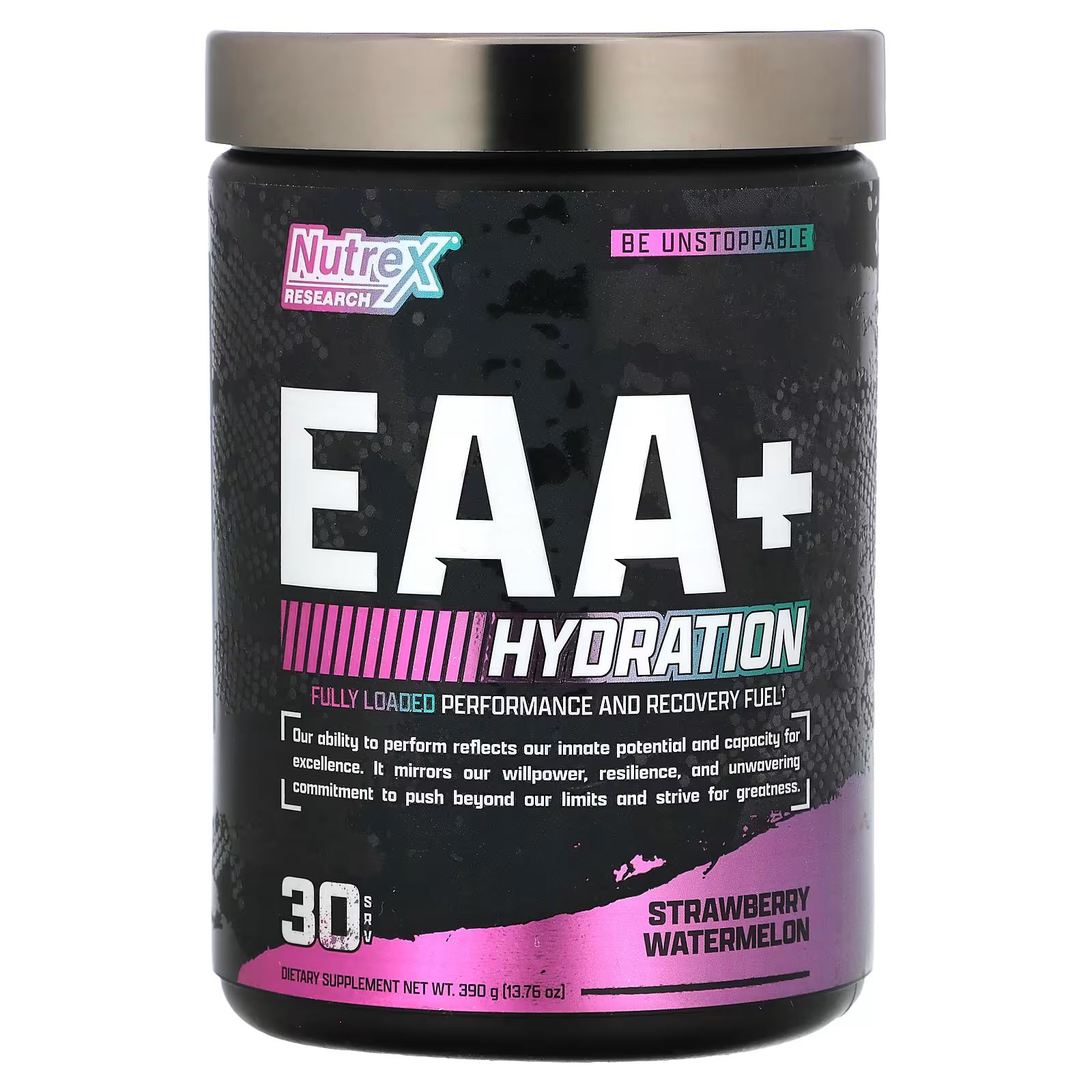 

EAA+ Hydration, клубника и арбуз, 13,76 унции (390 г) Nutrex Research