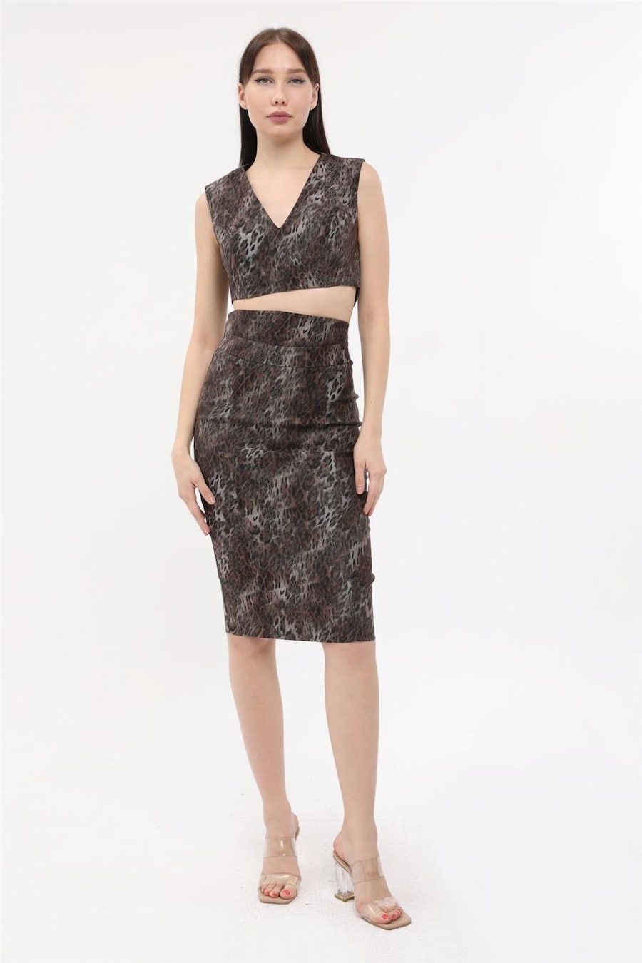 

Юбка HOME STORE, коричневый