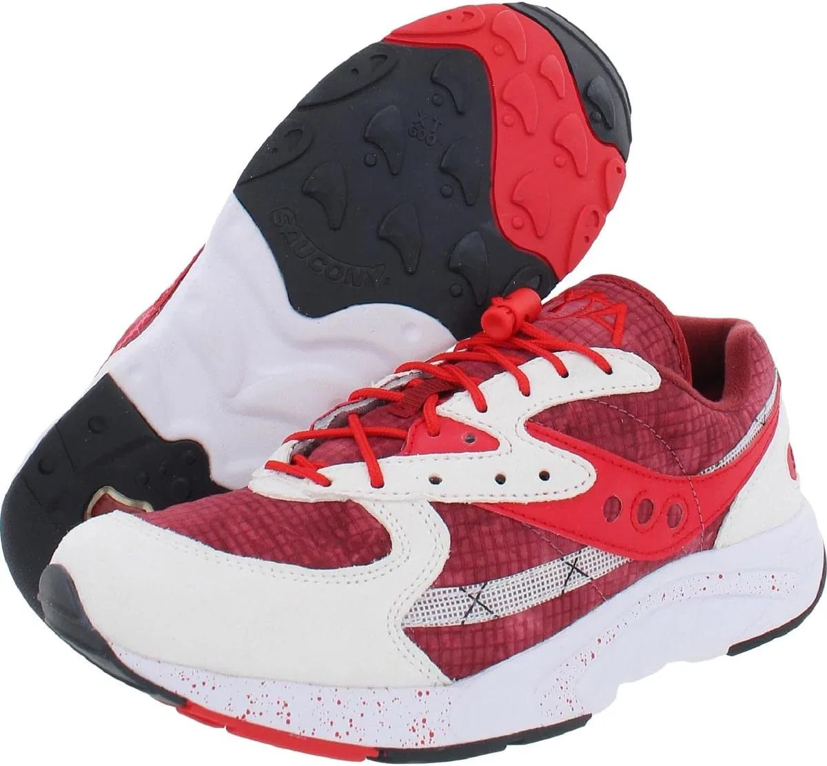 Мужские кроссовки Saucony AyaSneakers, Blanc Rouge Dãgradã — фото 3