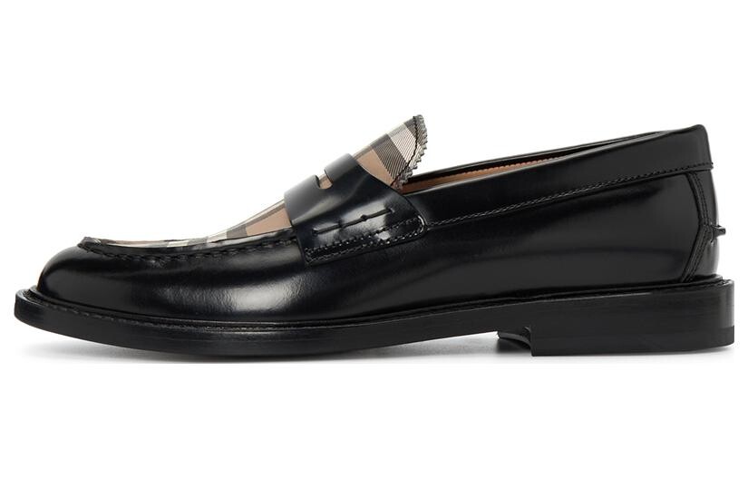 

Винтажные лоферы в клетку Penny Burberry