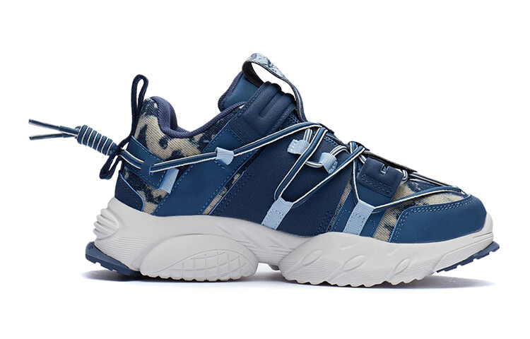 

Кроссовки Pan Gu Kids Lifestyle GS Low-top звездно-синие/темно-синие/лазурно-синие Lining Young