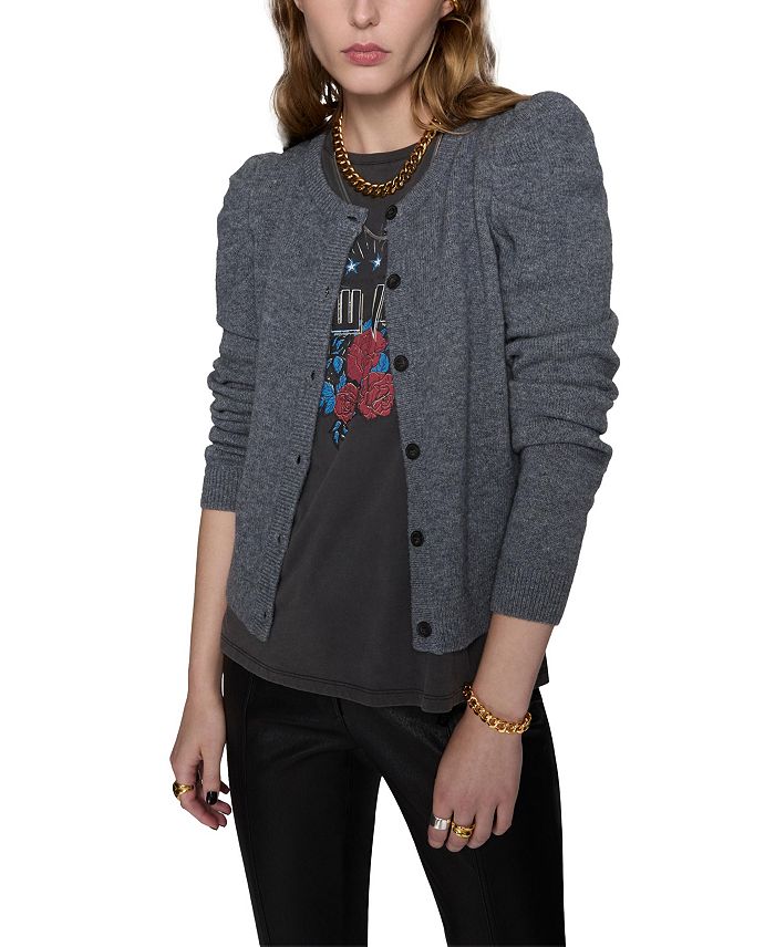 

Джанин Кардиган Rebecca Minkoff, серый
