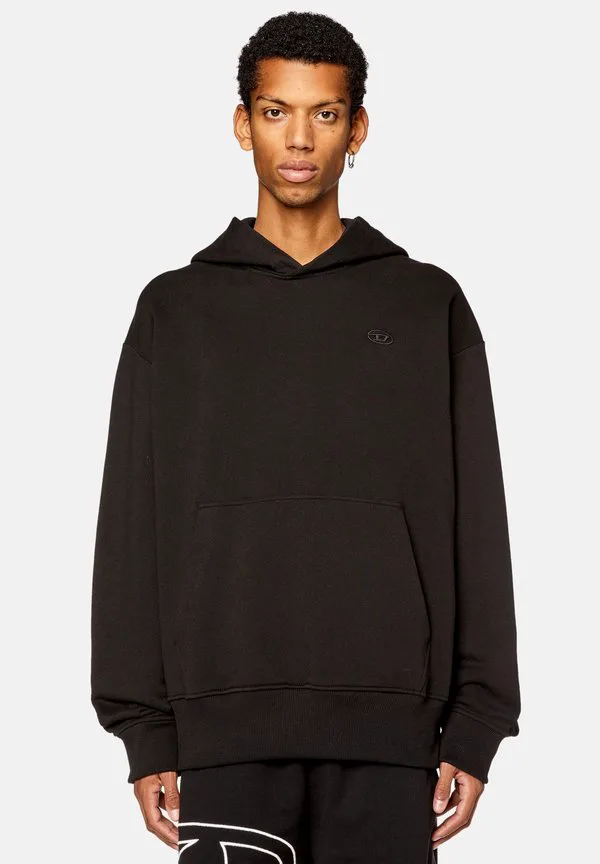 Толстовка macs hood megoval Diesel, Black — фото 2