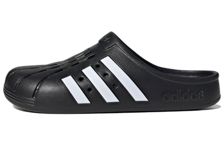 

Шлепанцы и сланцы Adidas Adilette Clogs Core Black Cloud White