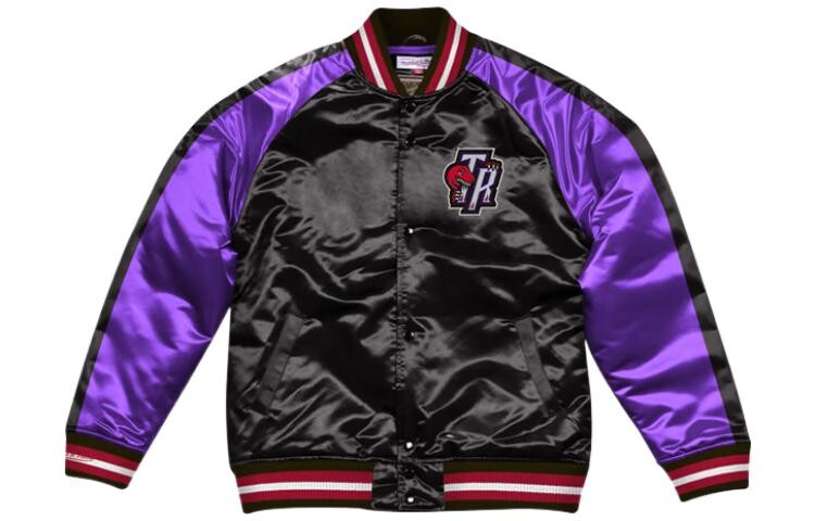 

Бейсбольная куртка унисекс черный Mitchell Ness