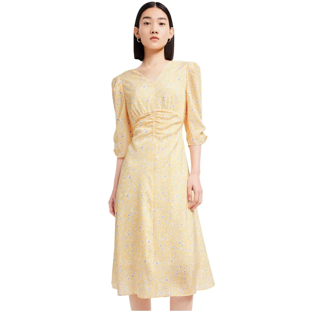

Платье Lily Airy Printed, желтый