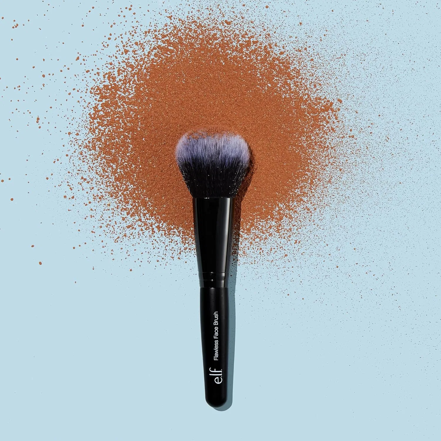 Веганская кисть для лица «Flawless Face» от e.l.f. E.L.F., Blacks. — фото 3