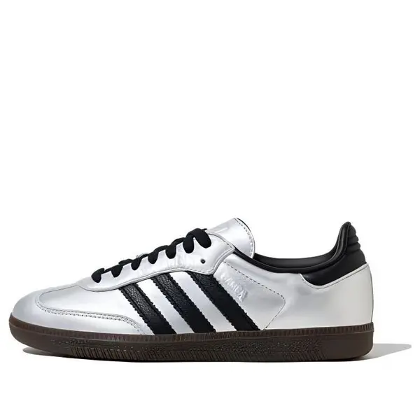 Кроссовки самба ог Adidas, серебряный