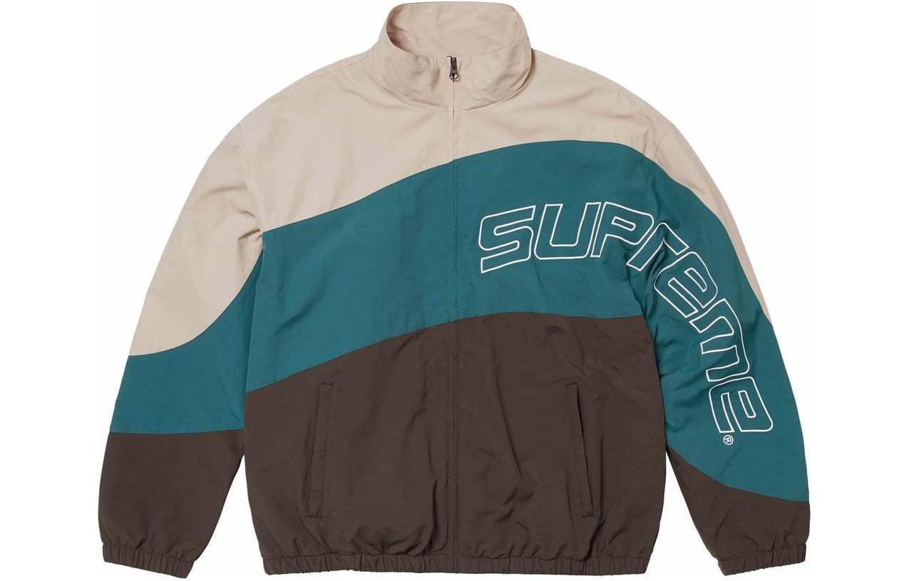 

Supreme Криволинейная куртка-бомбер, Brown/Brown