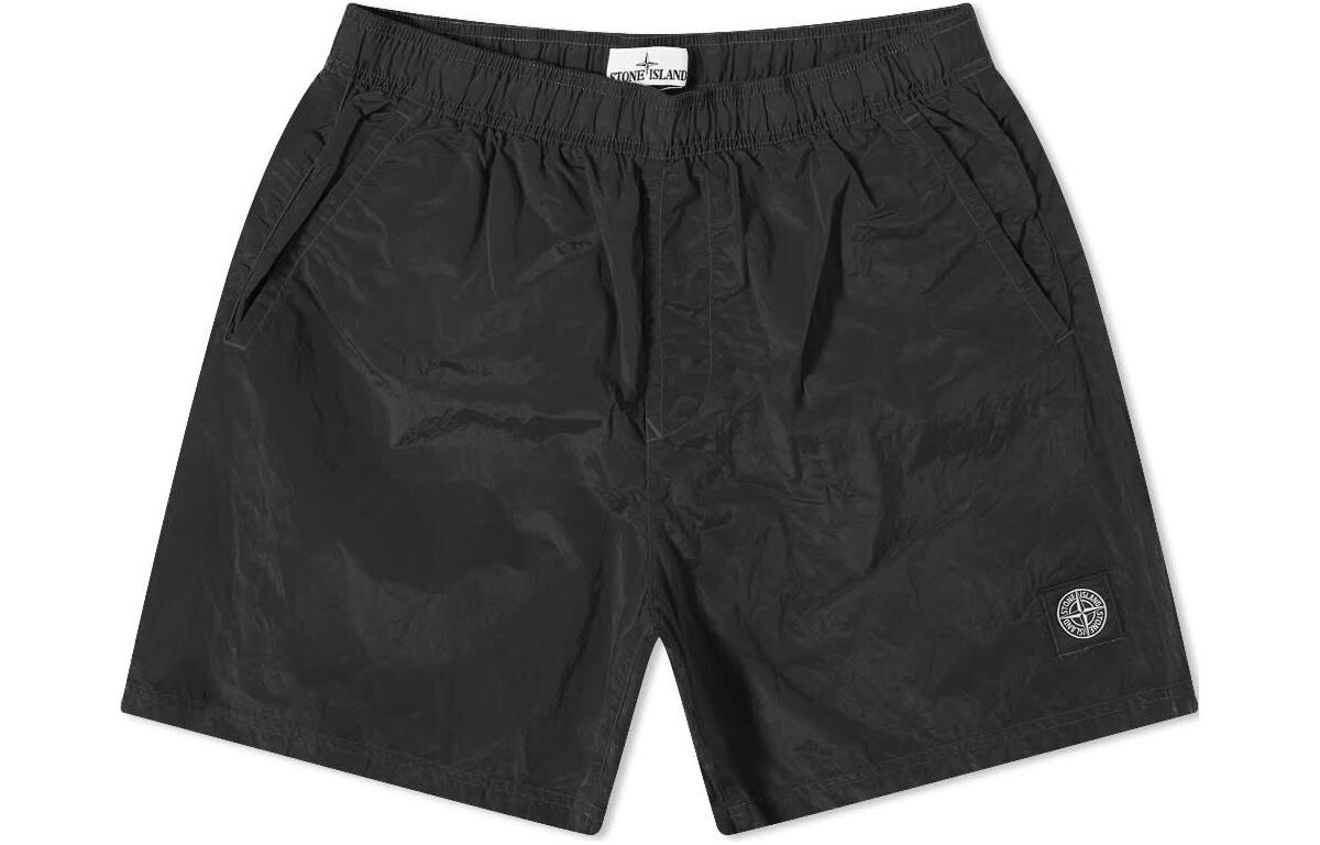 

Шорты мужские Stone Island короткие, черный