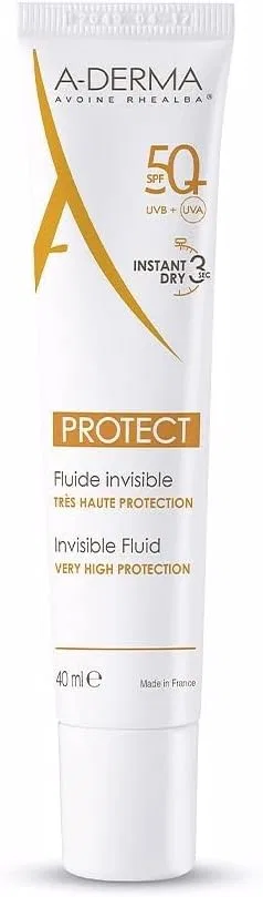Солнцезащитный флюид A-Derma SPF 50+ 40 мл