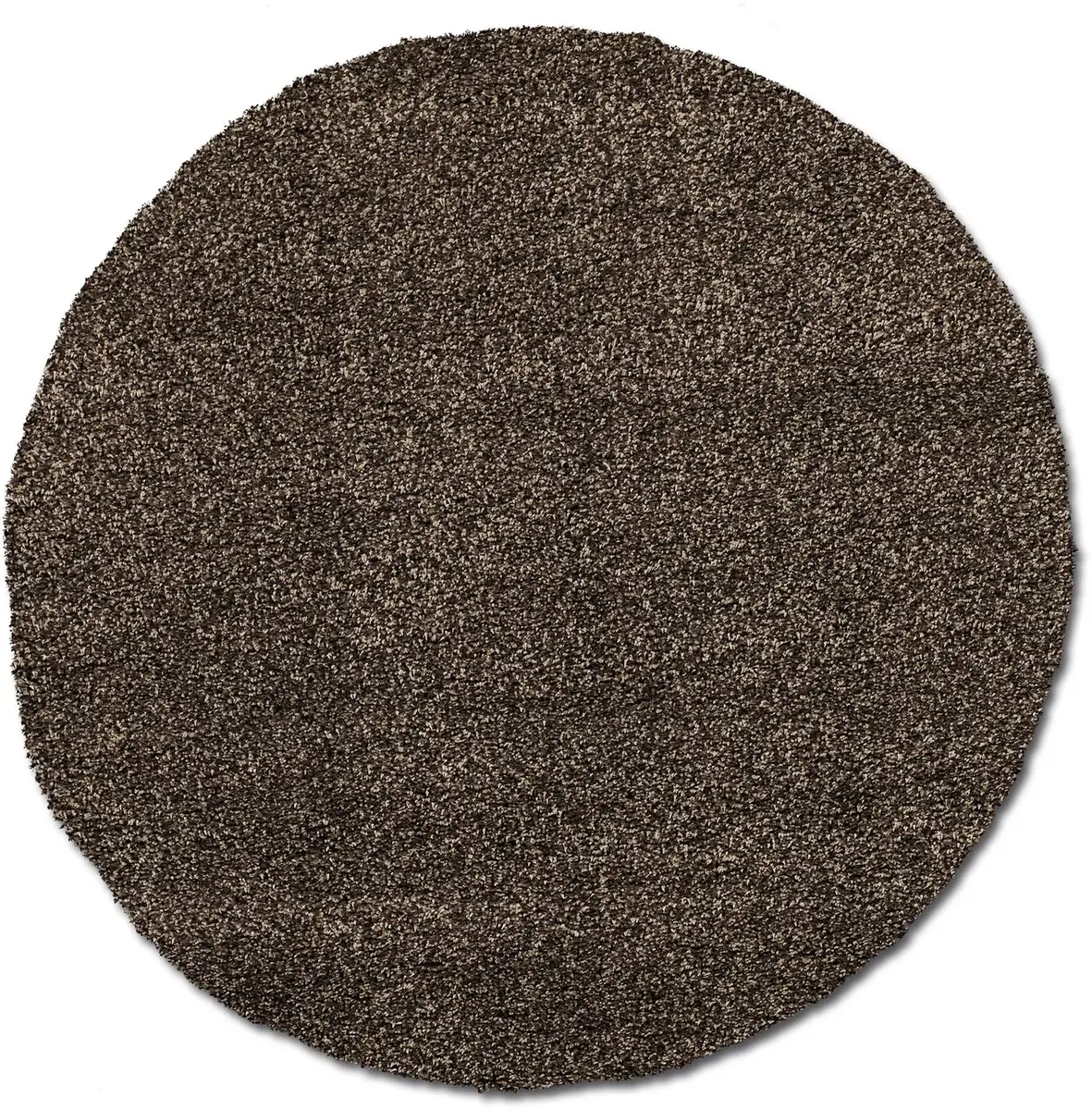 

OCI THE CARPET BRAND "LOBBY SHAGGY" ковер, круглый, гостиная OCI Die Teppichmarke Ø 100 см, коричневый