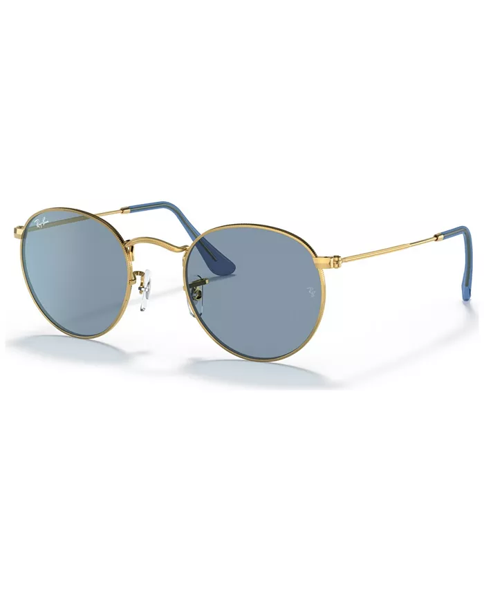 

Унисекс-солнцезащитные очки, RB3447 ROUND METAL Ray-Ban, золотой