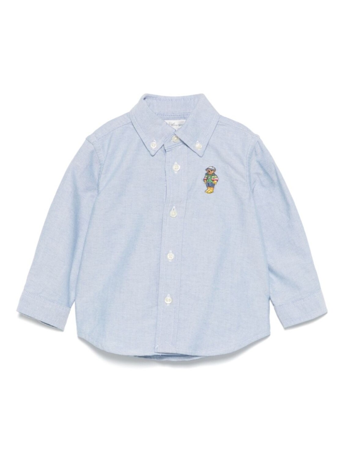 

POLO RALPH LAUREN KIDS рубашка на пуговицах, синий