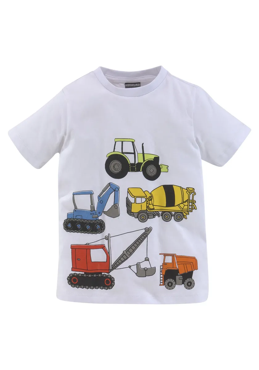 

ФУТБОЛКА KIDSWORLD "BAGGER & CO.", белый