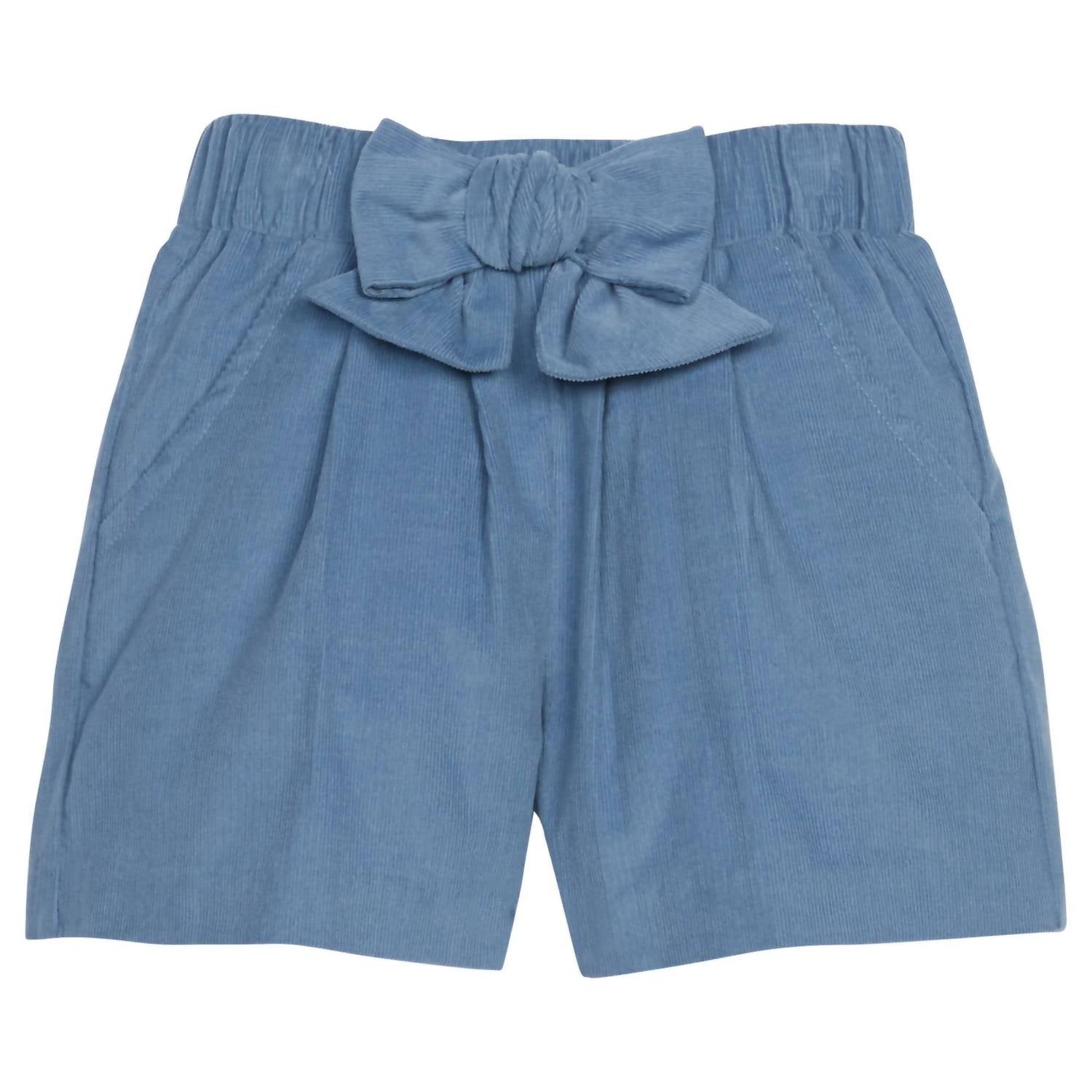 

Шорты-банты из вельвета Stormy Blue LITTLE ENGLISH, цвет stormy blue corduroy