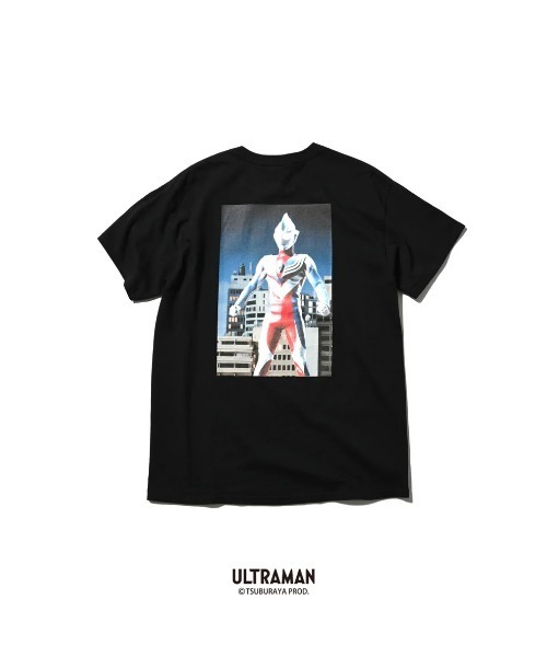 

Футболка хлопковая с принтом Ultraman Tiga HOMEGAME, черный