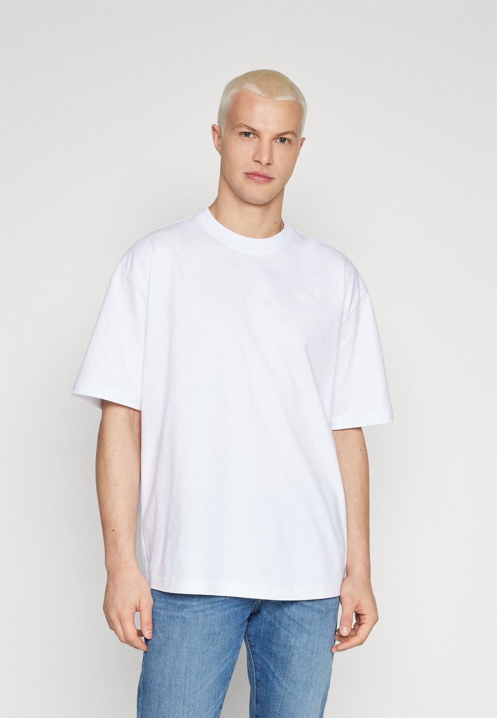 

Футболка с принтом Boggy Megoval Diesel, белый