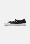 Балетки с ремешками на щиколотке Vans, черный