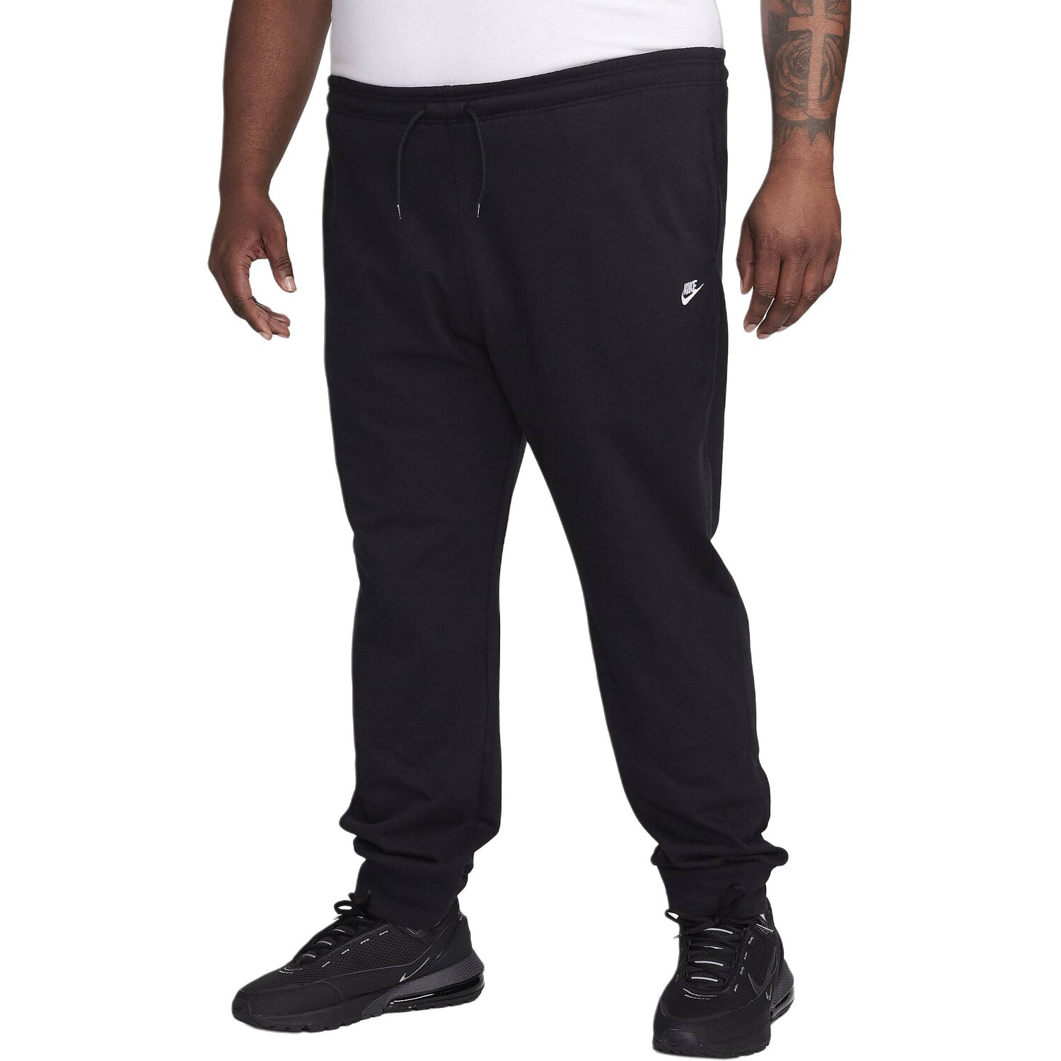 

Трикотажные спортивные штаны мужские черные Nike, черный