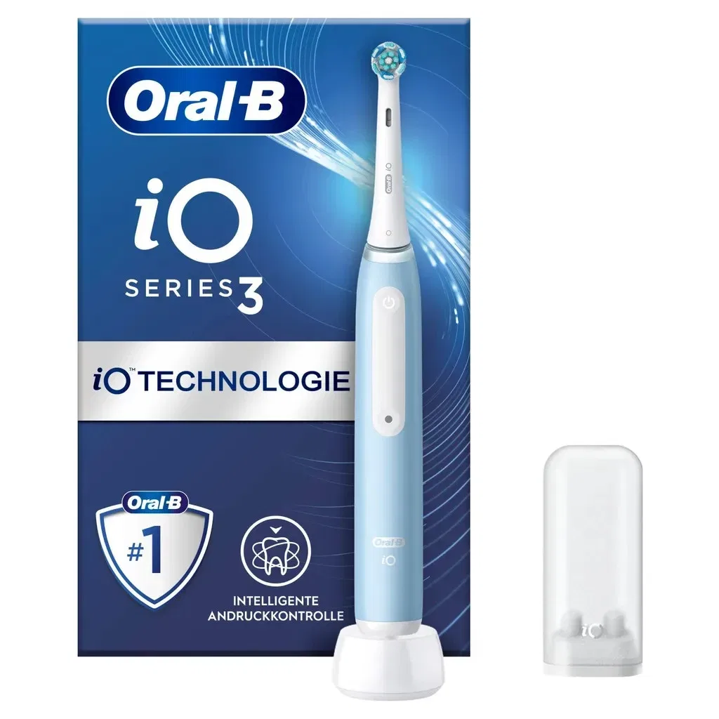 Электрическая зубная щетка Oral-B iO Series 3n синий — фото 3