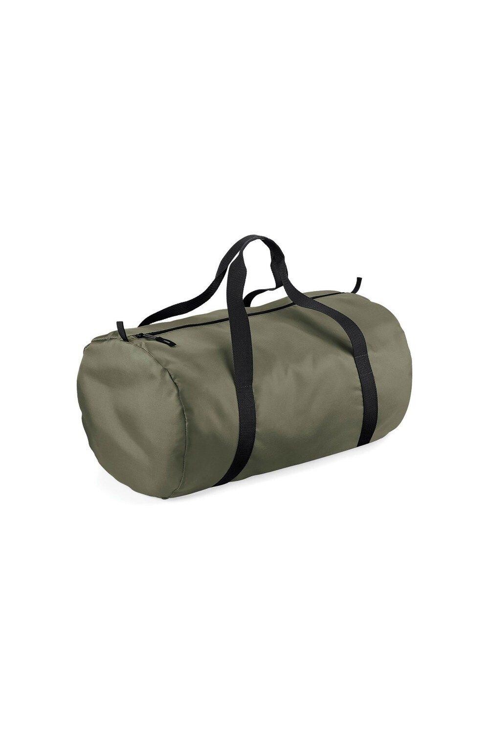 

Спортивная сумка Barrel Packaway Bagbase, зеленый
