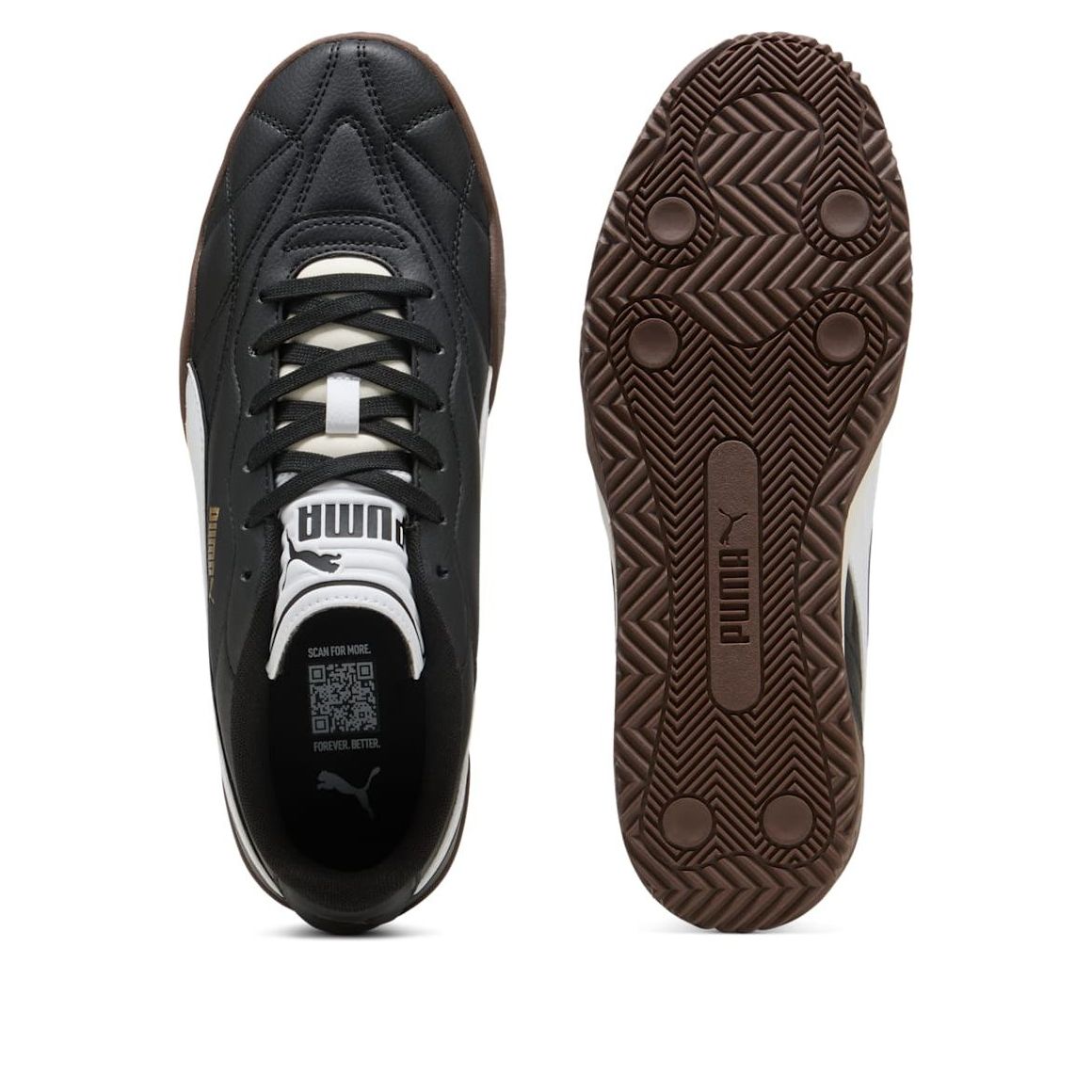 Puma Tifosi 'Puma Black Puma White Espresso Brown' — фото 3