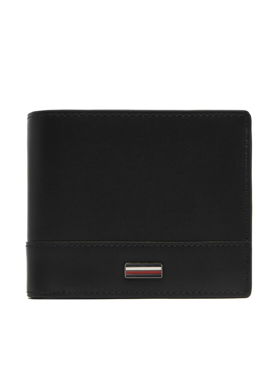 

Большой мужской кошелек Th Corp Cc Flap And Coin AM0AM13246 Tommy Hilfiger, черный