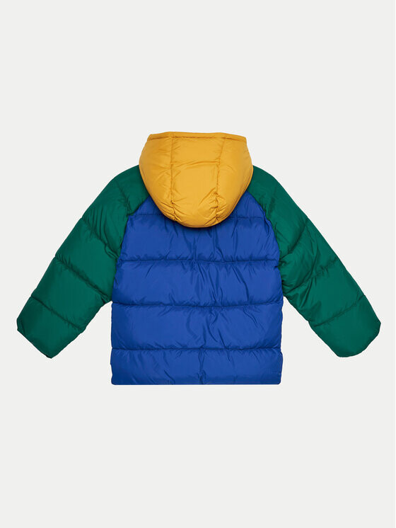 Пуховик стандартного кроя United Colors Of Benetton, мультиколор — фото 2