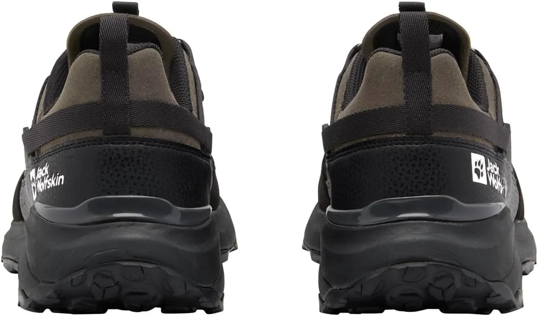 Мужские кроссовки для ходьбы Jack Wolfskin Dromoventure Athletic Texapore Low M, кофейный — фото 4