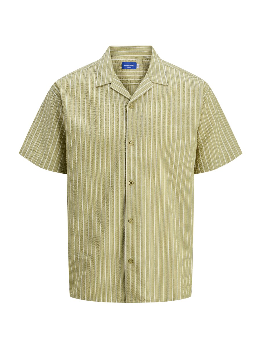 

Рубашка на пуговицах классического кроя Jack & Jones Junior JORLuke, оливковый