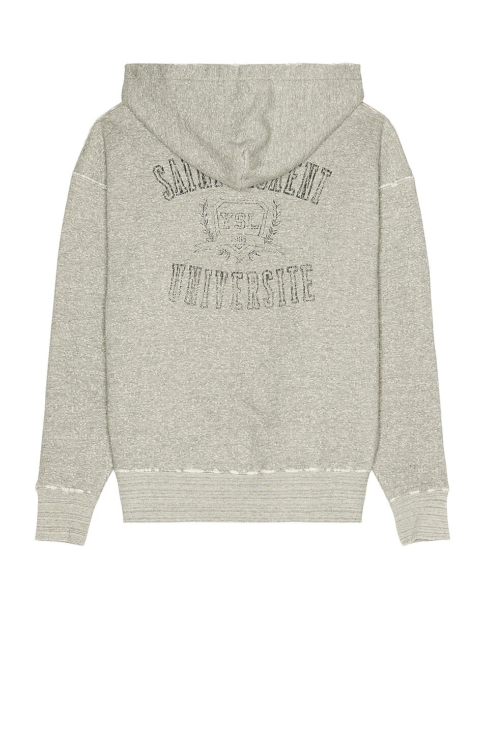 

Худи Saint Laurent Grunge University, цвет Gris
