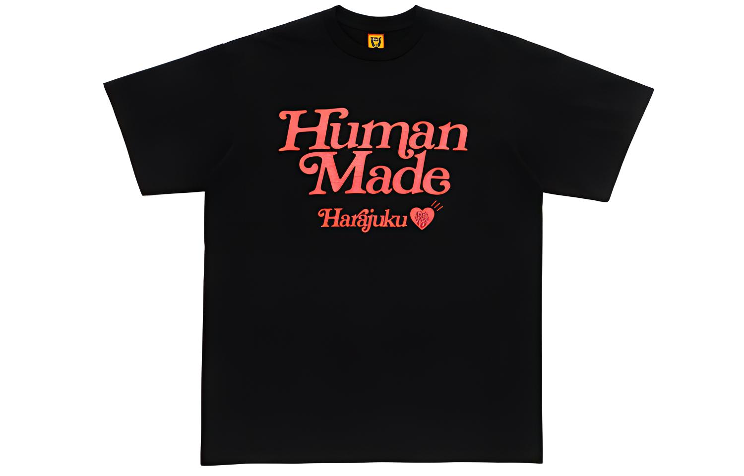 

Футболка X Girls Don't Cry Harajuku #1 HUMAN MADE, черный
