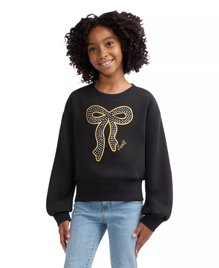 

Девушки S-XL Свитер с ребристым воротником и длинными рукавами для встреч Levi'S, черный