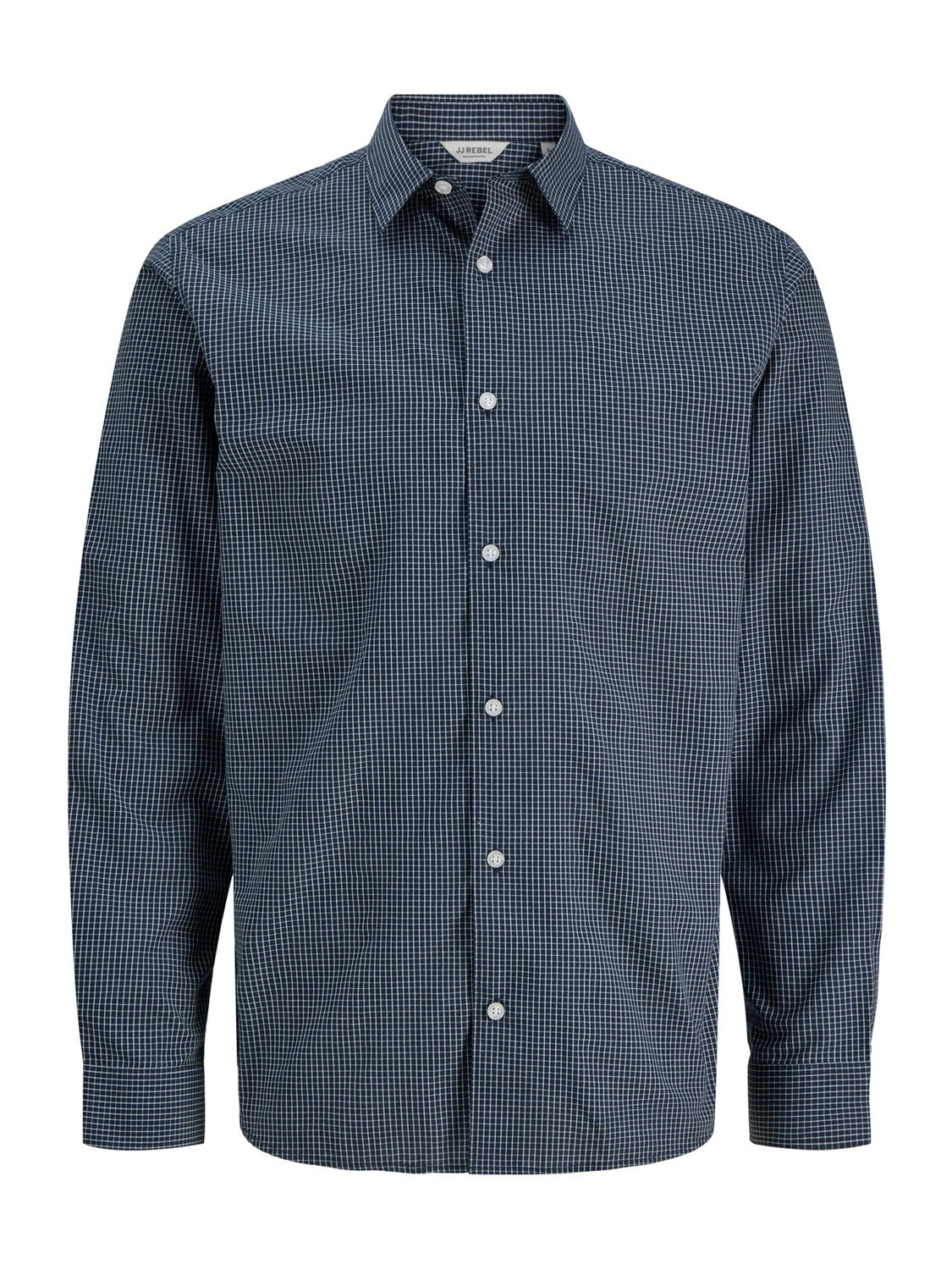 

JJ Rebel Рубашка на пуговицах 'JREBGAVIN' Regular fit в цвете Marine Blue
