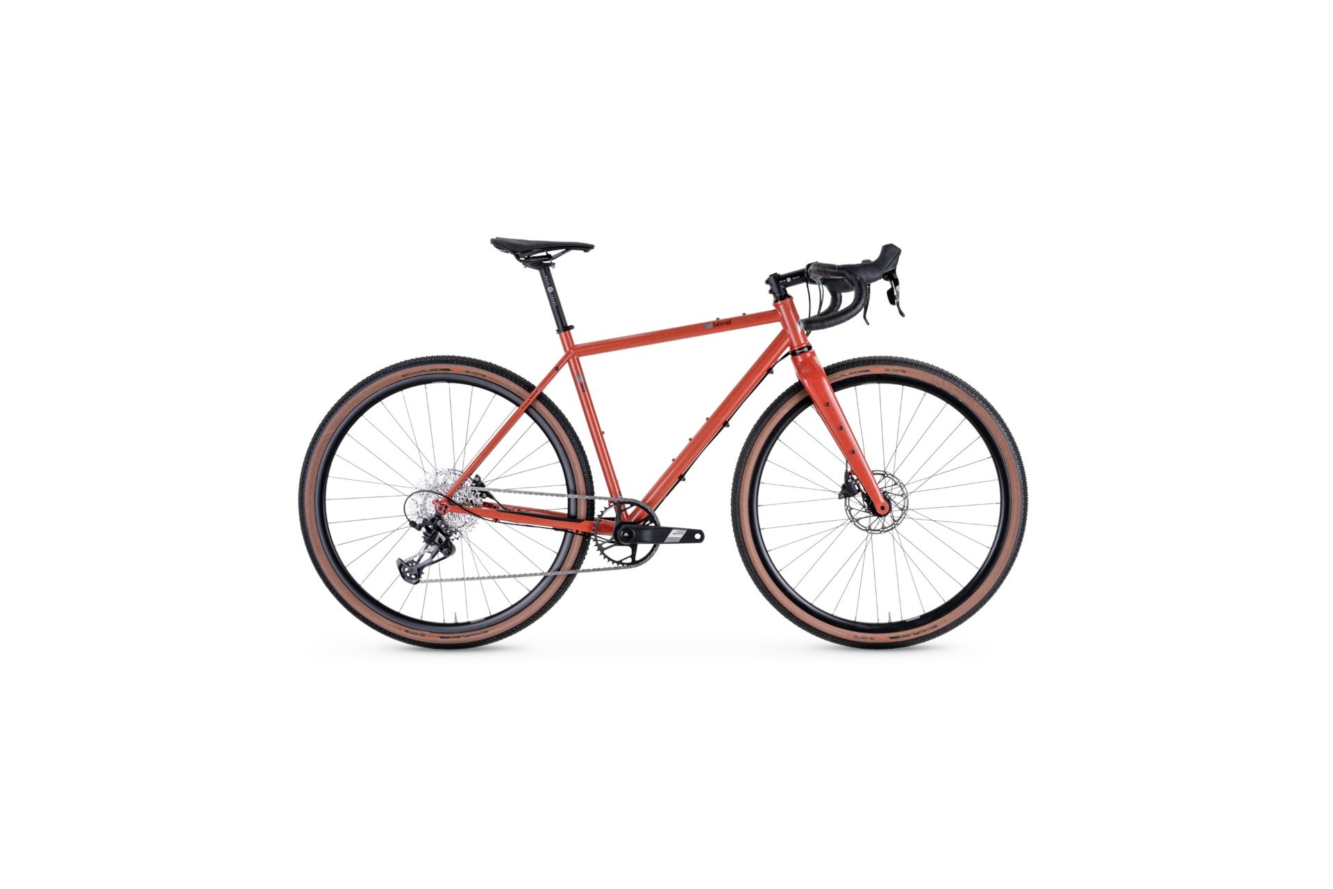 

Гравийный велосипед Vsf Fahrradmanufaktur Gx-500 - 28 дюймов - diamant, braun | dry terracotta glänzend