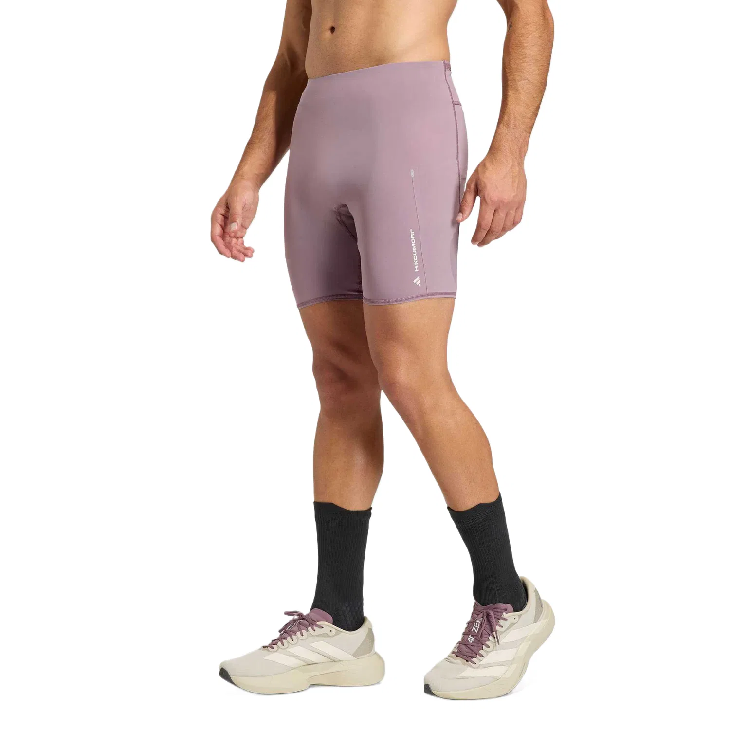 Шорты для бега мужские Dark Purple Adidas — фото 3