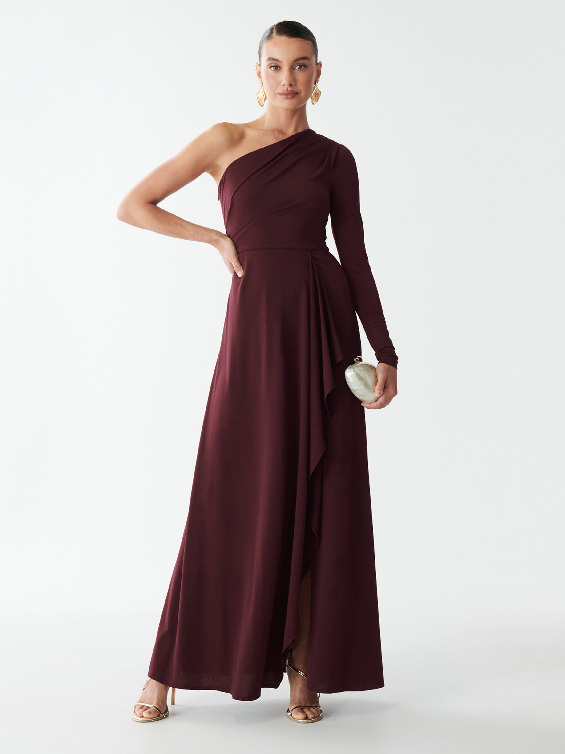 

Sável Платье 'Tina' в темно-фиолетовом