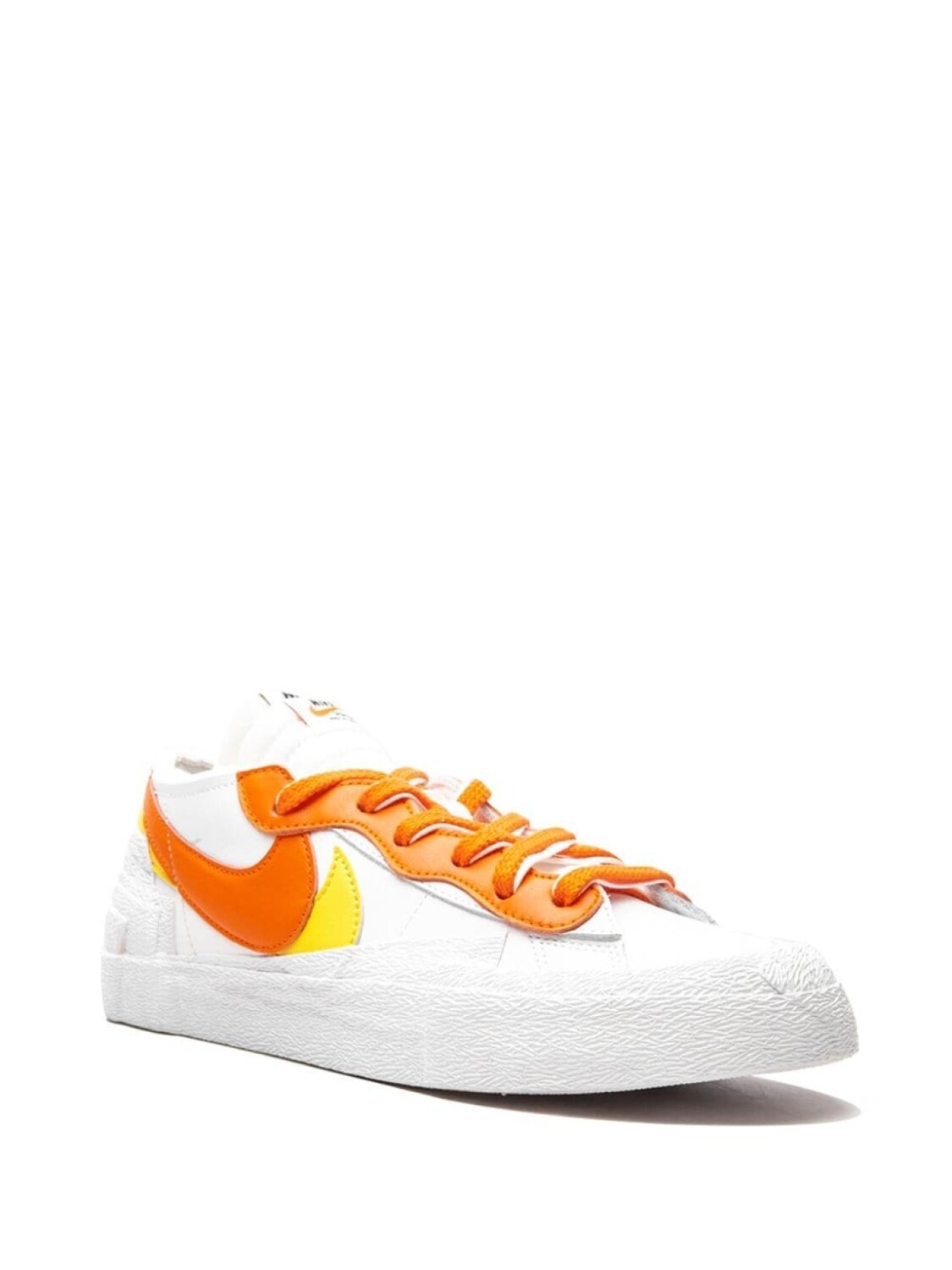 Nike кеды Blazer Low из коллаборации с Sacai, оранжевый — фото 2