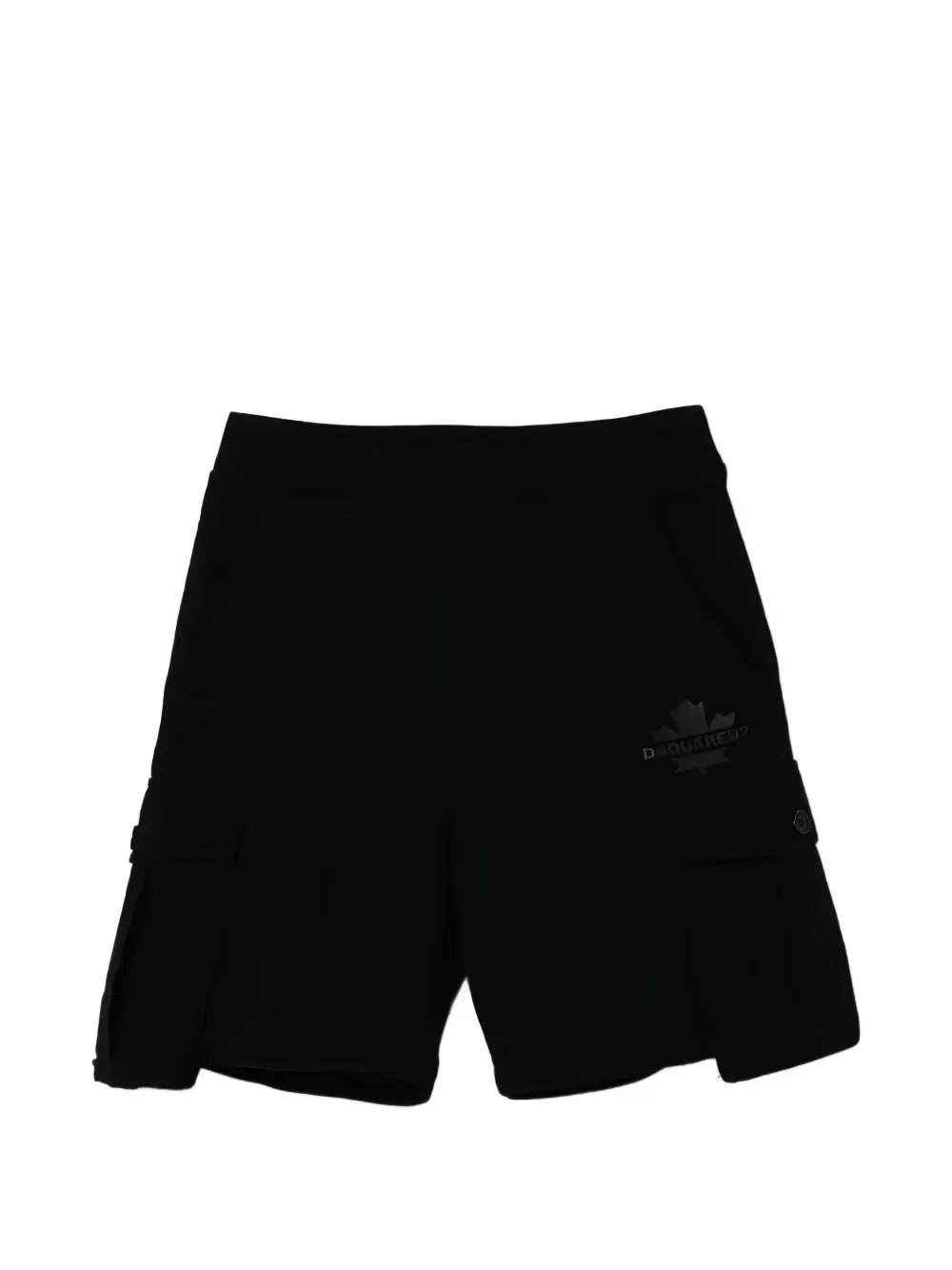 Карго-шорты с логотипом Dsquared2 Kids, черный