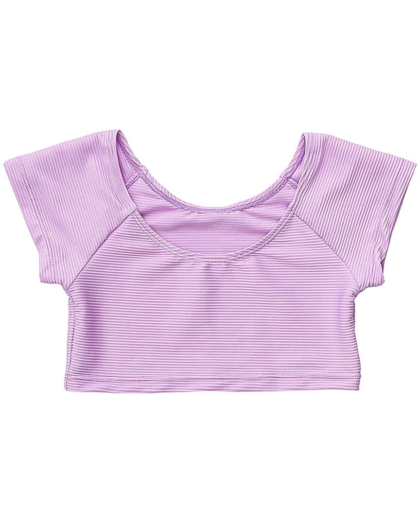 

Снуд топ Snapper Rock Rib Crop, фиолетовый