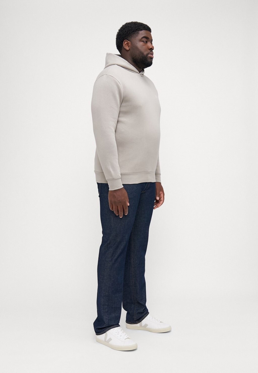 

Толстовка с капюшоном STACK COLOR BLOCK BACK HOODIE Calvin Klein, бежевый